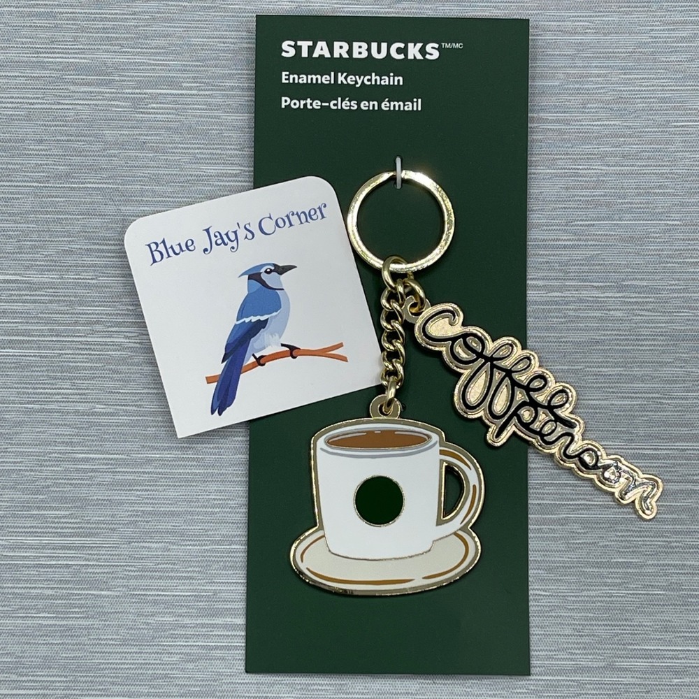 Starbucks Keychain Bag Charm Coffee Person Cup Enamel 2025 Christmas Release